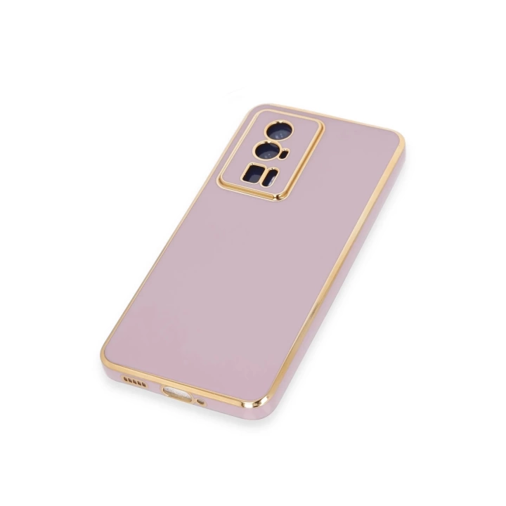 BFS  Xiaomi Poco F5 Pro Kılıf Volet Silikon - Mor