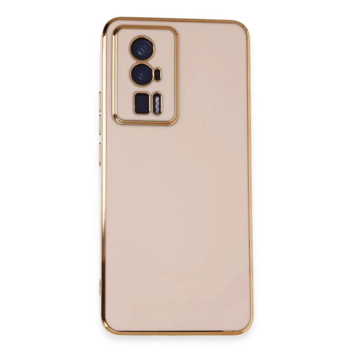 BFS  Xiaomi Poco F5 Pro Kılıf Volet Silikon - Pembe