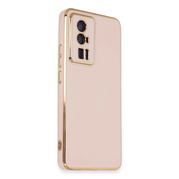 BFS  Xiaomi Poco F5 Pro Kılıf Volet Silikon - Pembe
