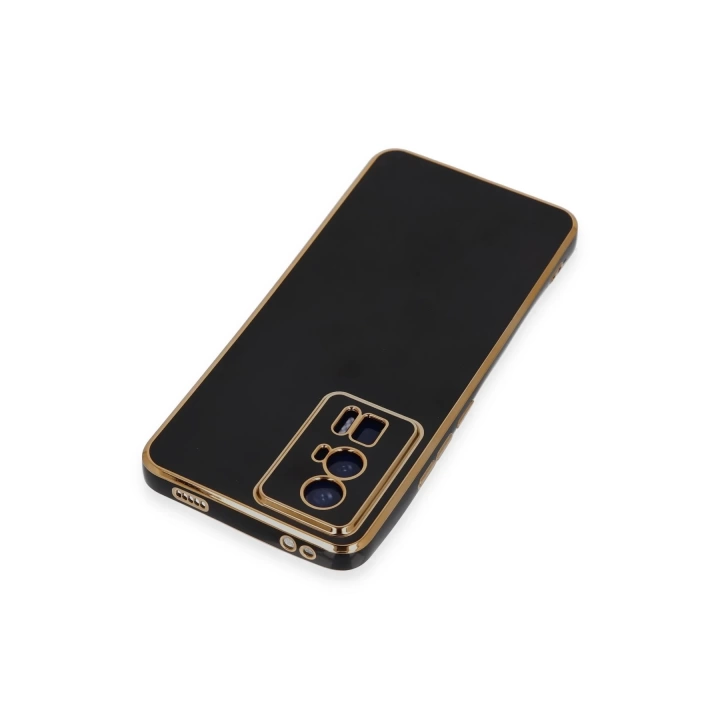 BFS  Xiaomi Poco F5 Pro Kılıf Volet Silikon - Siyah