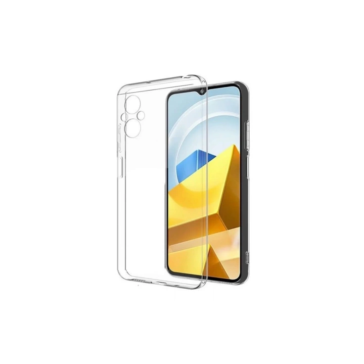 BFS  Xiaomi Poco M5 Kılıf Lüx Şeffaf Silikon