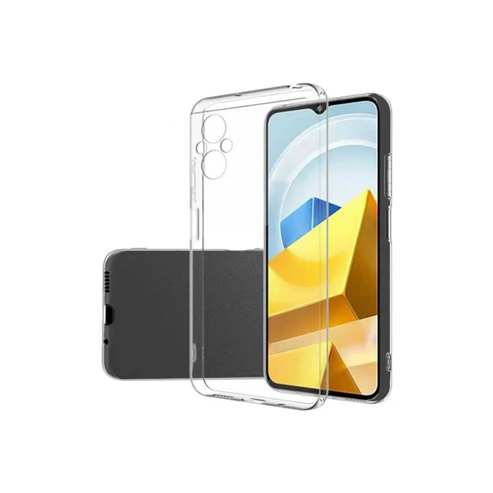 BFS  Xiaomi Poco M5 Kılıf Lüx Şeffaf Silikon