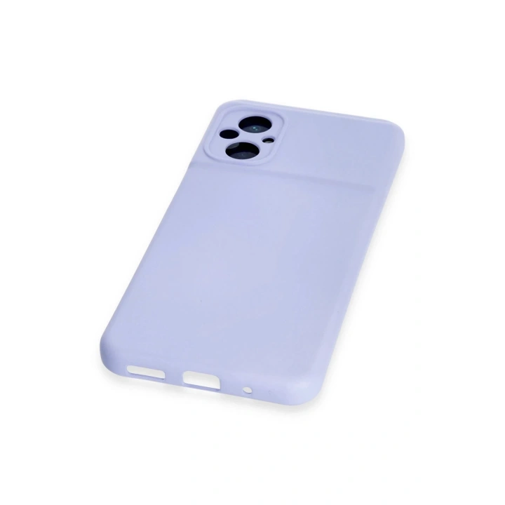 BFS Xiaomi Poco M5 Kılıf Nano içi Kadife Silikon - Lila
