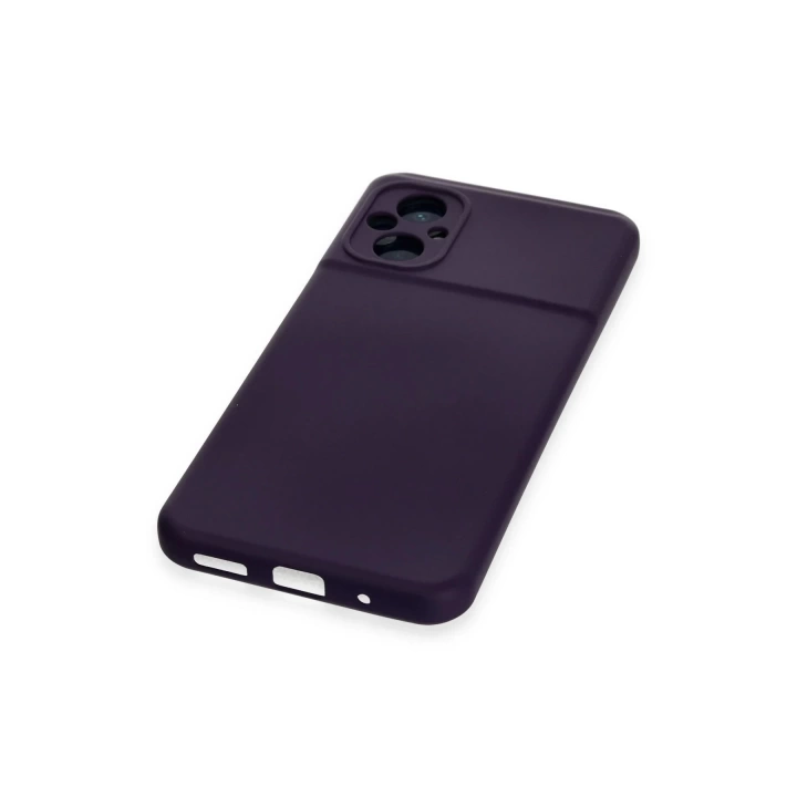 BFS Xiaomi Poco M5 Kılıf Nano içi Kadife Silikon - Mor