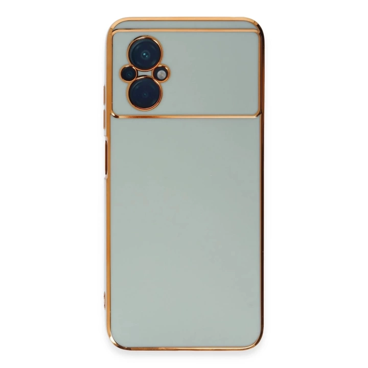 BFS  Xiaomi Poco M5 Kılıf Volet Silikon - Açık Yeşil