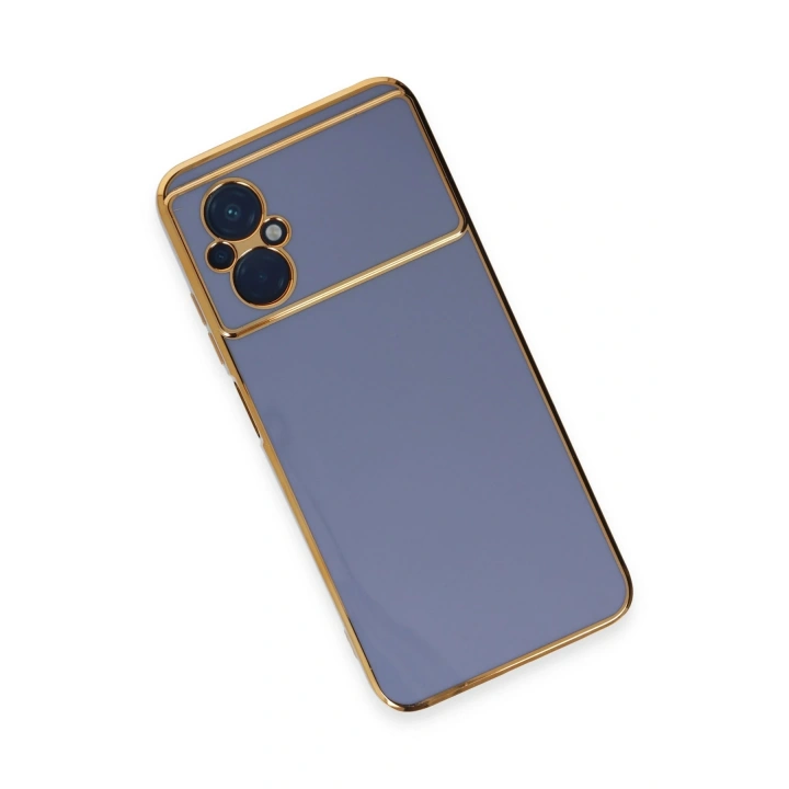 BFS  Xiaomi Poco M5 Kılıf Volet Silikon - Mavi