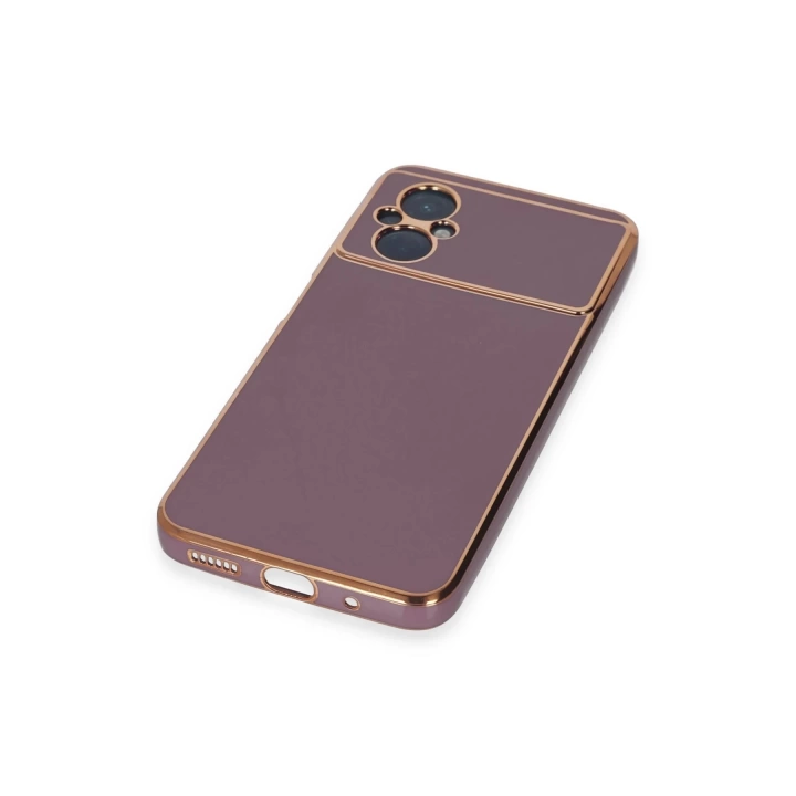 BFS  Xiaomi Poco M5 Kılıf Volet Silikon - Mor