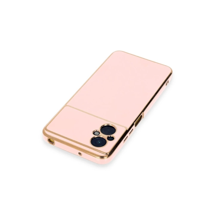 BFS  Xiaomi Poco M5 Kılıf Volet Silikon - Pembe