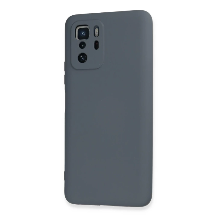 BFS  Xiaomi Poco X3 GT Kılıf Nano içi Kadife Silikon - Gri