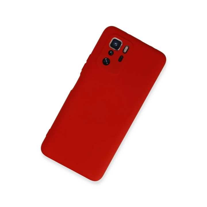 BFS  Xiaomi Poco X3 GT Kılıf Nano içi Kadife Silikon - Kırmızı