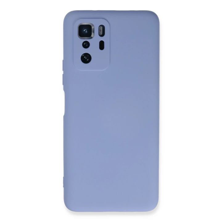 BFS  Xiaomi Poco X3 GT Kılıf Nano içi Kadife Silikon - Lila