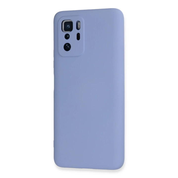 BFS  Xiaomi Poco X3 GT Kılıf Nano içi Kadife Silikon - Lila