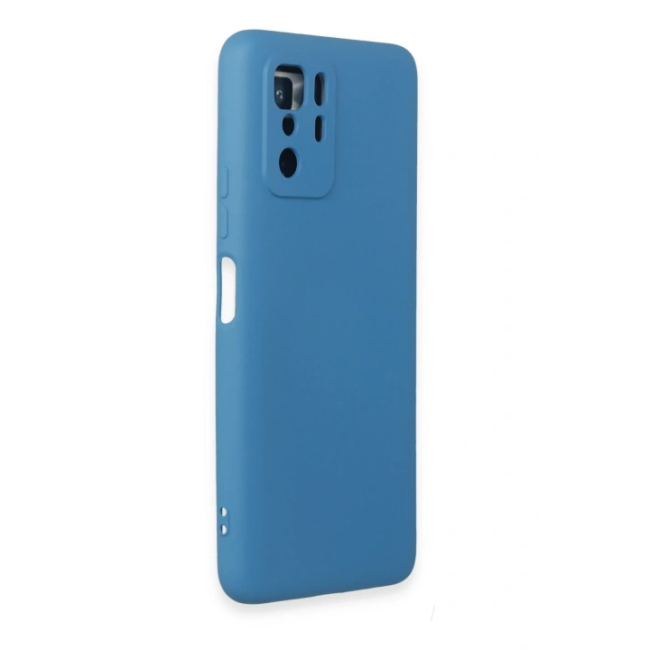 BFS  Xiaomi Poco X3 GT Kılıf Nano içi Kadife Silikon - Mavi