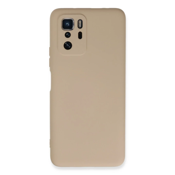 BFS  Xiaomi Poco X3 GT Kılıf Nano içi Kadife Silikon - Pudra