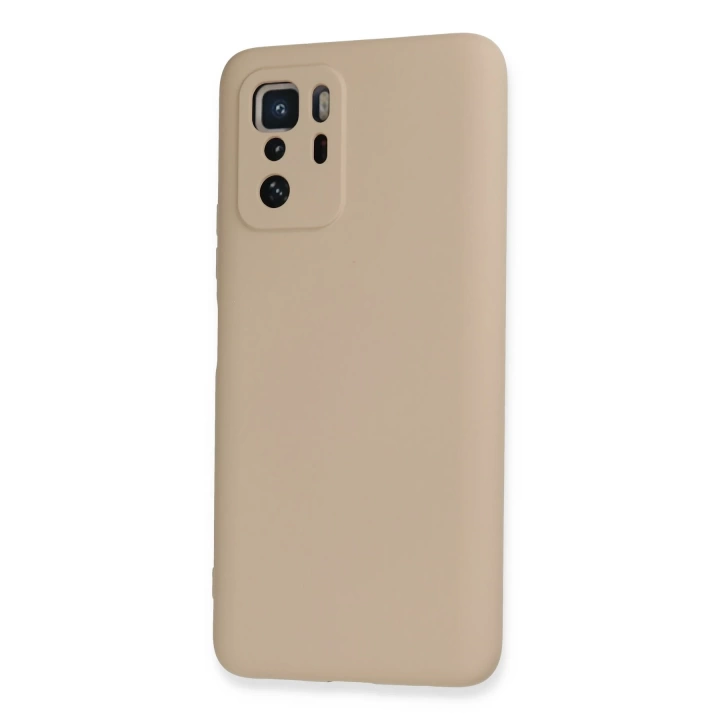 BFS  Xiaomi Poco X3 GT Kılıf Nano içi Kadife Silikon - Pudra