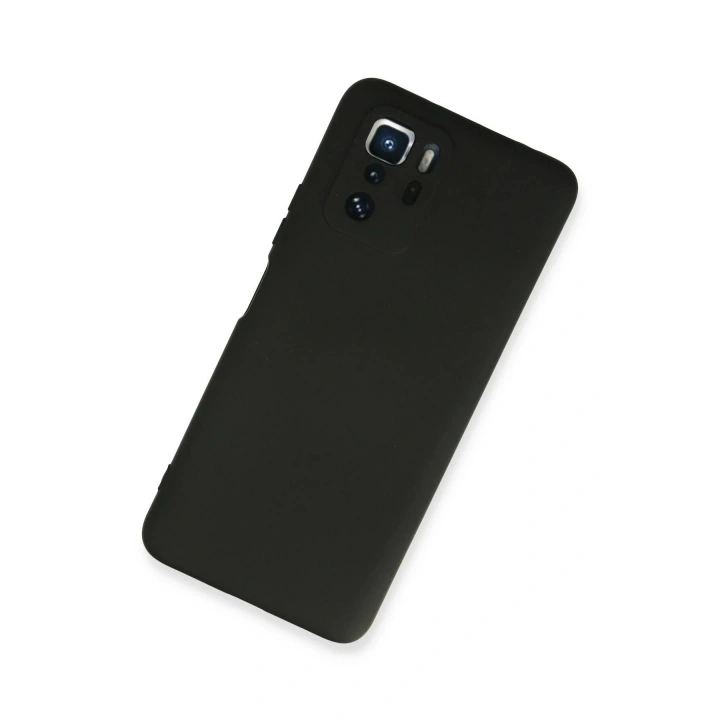 BFS Xiaomi Poco X3 GT Kılıf Nano içi Kadife Silikon - Siyah