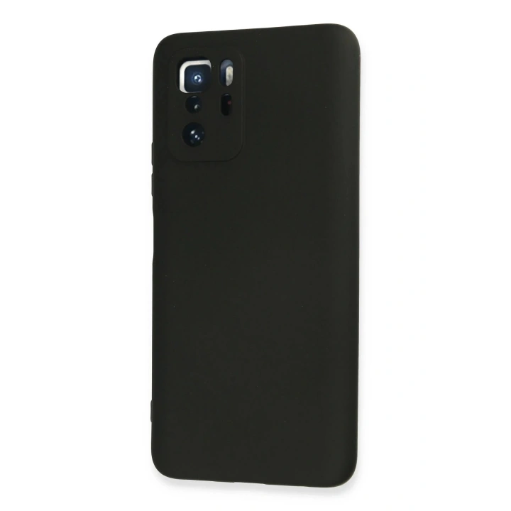BFS Xiaomi Poco X3 GT Kılıf Nano içi Kadife Silikon - Siyah