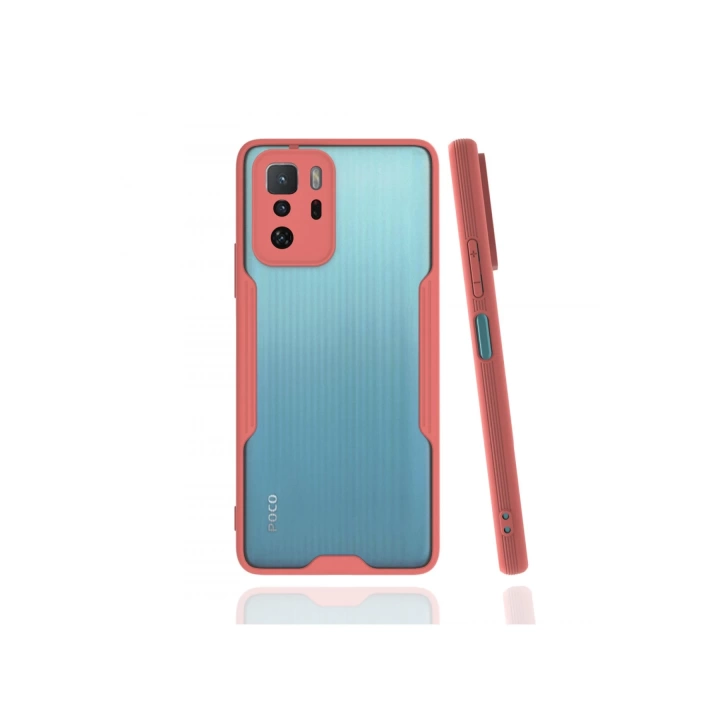 BFS  Xiaomi Poco X3 GT Kılıf Platin Silikon - Pembe