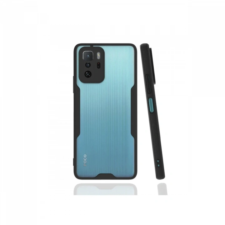 BFS  Xiaomi Poco X3 GT Kılıf Platin Silikon - Siyah