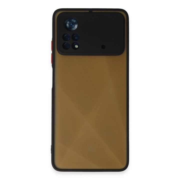 BFS  Xiaomi Poco X4 Pro 5G Kılıf Montreal Silikon Kapak - Siyah
