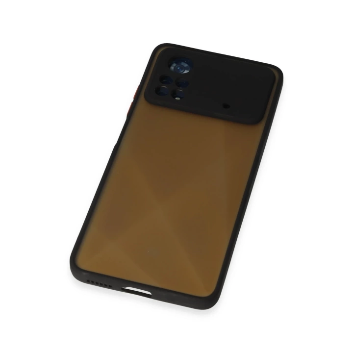 BFS  Xiaomi Poco X4 Pro 5G Kılıf Montreal Silikon Kapak - Siyah