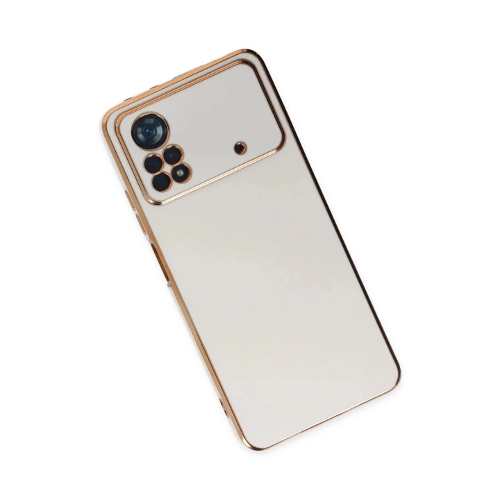 BFS  Xiaomi Poco X4 Pro 5G Kılıf Volet Silikon - Beyaz