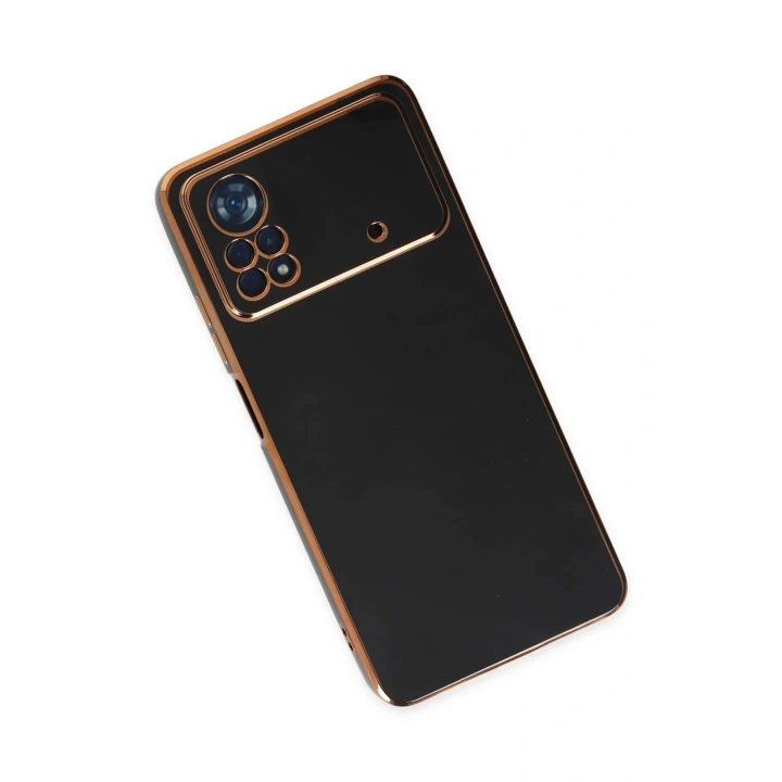 BFS  Xiaomi Poco X4 Pro 5G Kılıf Volet Silikon - Siyah