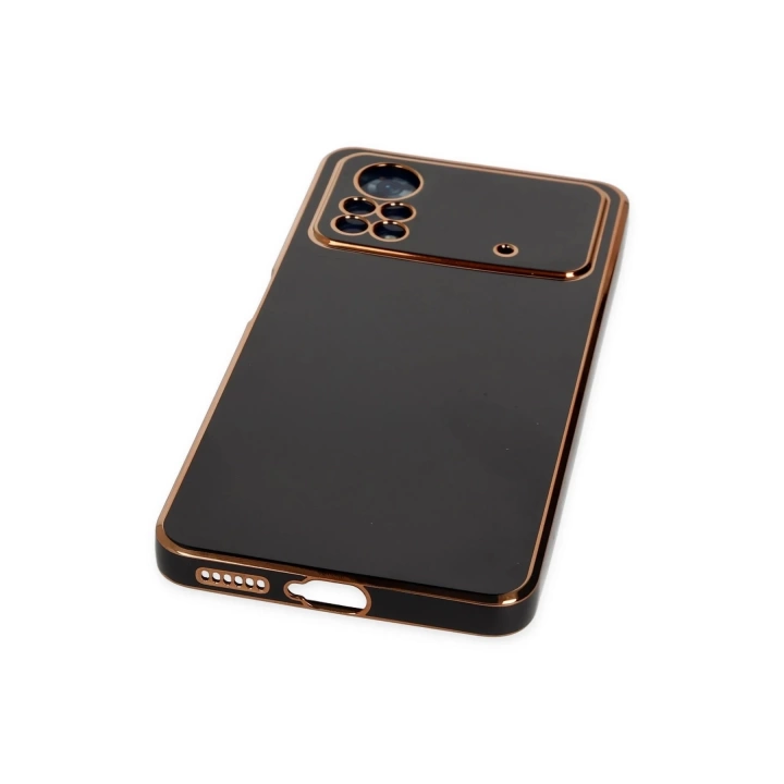 BFS  Xiaomi Poco X4 Pro 5G Kılıf Volet Silikon - Siyah