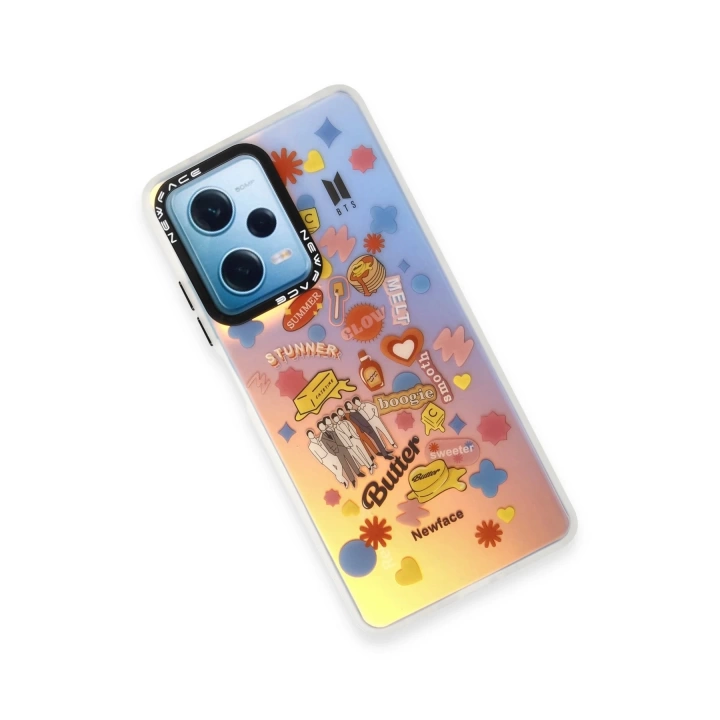 BFS  Xiaomi Poco X5 5G Kılıf Estoril Desenli Kapak - Estoril - 16