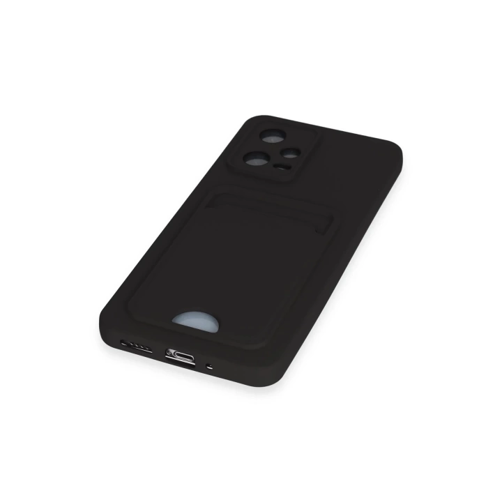 BFS  Xiaomi Poco X5 5G Kılıf Kelvin Kartvizitli Silikon - Siyah