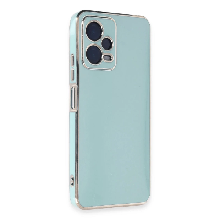 BFS  Xiaomi Poco X5 5G Kılıf Volet Silikon - Açık Yeşil