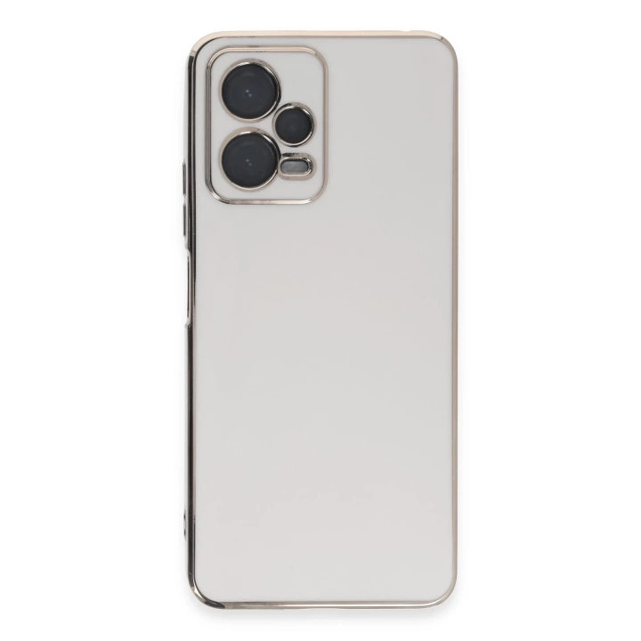 BFS  Xiaomi Poco X5 5G Kılıf Volet Silikon - Beyaz