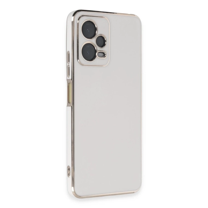BFS  Xiaomi Poco X5 5G Kılıf Volet Silikon - Beyaz
