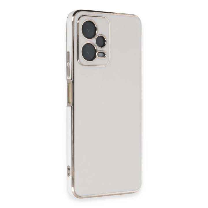 BFS  Xiaomi Poco X5 5G Kılıf Volet Silikon - Beyaz
