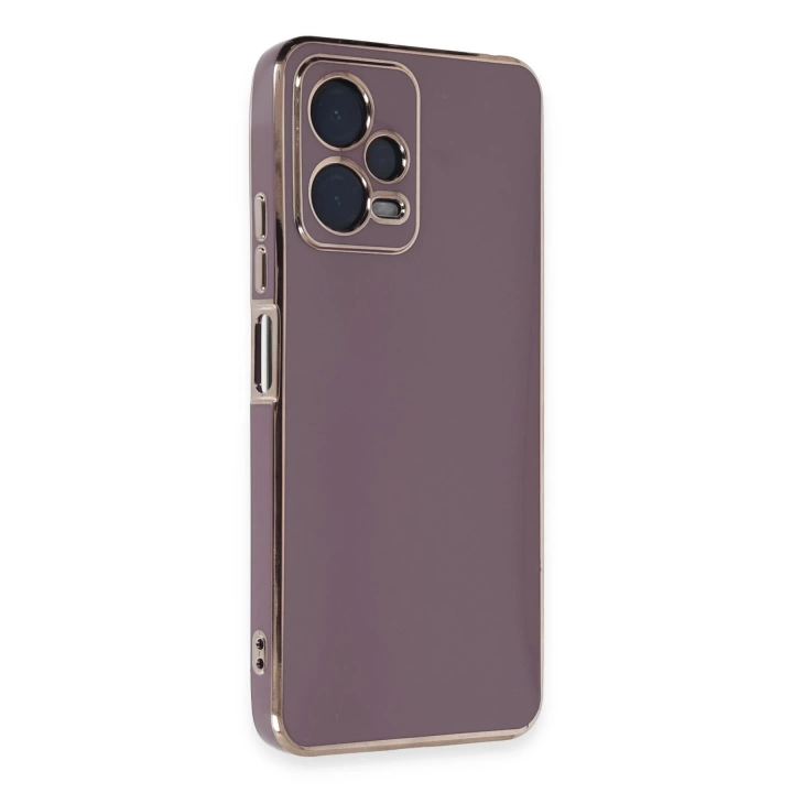 BFS  Xiaomi Poco X5 5G Kılıf Volet Silikon - Mor