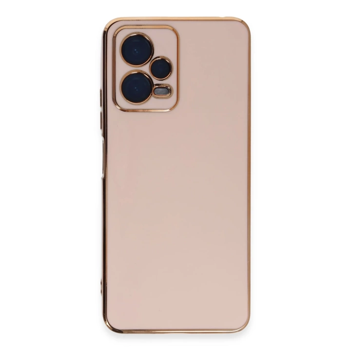 BFS  Xiaomi Poco X5 5G Kılıf Volet Silikon - Pembe