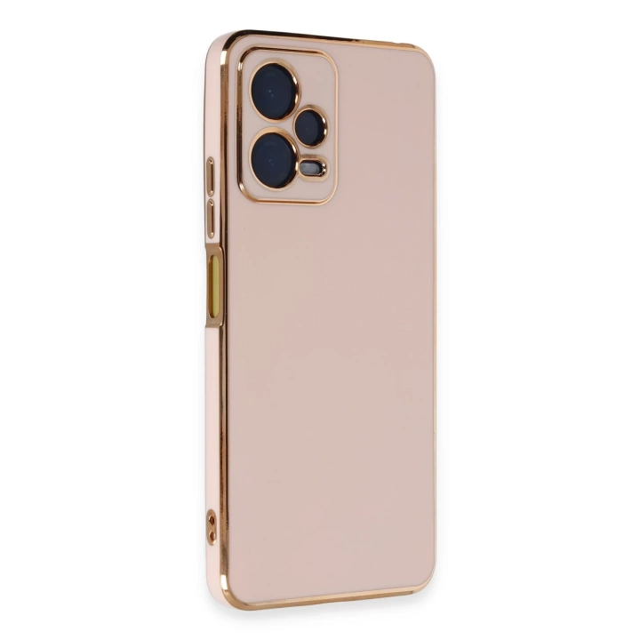 BFS  Xiaomi Poco X5 5G Kılıf Volet Silikon - Pembe