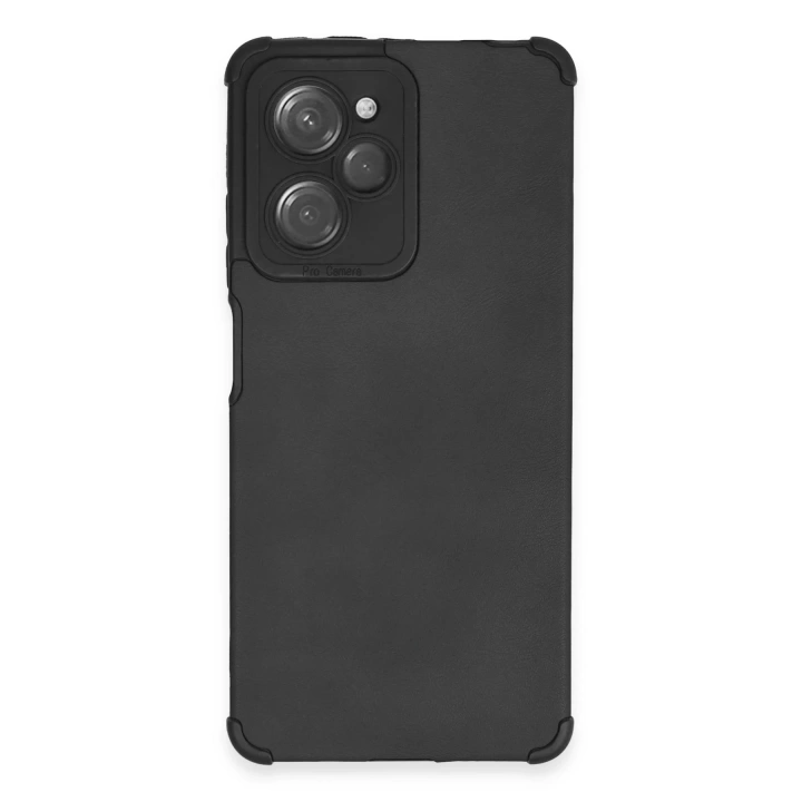 BFS  Xiaomi Poco X5 Pro 5G Kılıf Loop Deri Silikon - Siyah