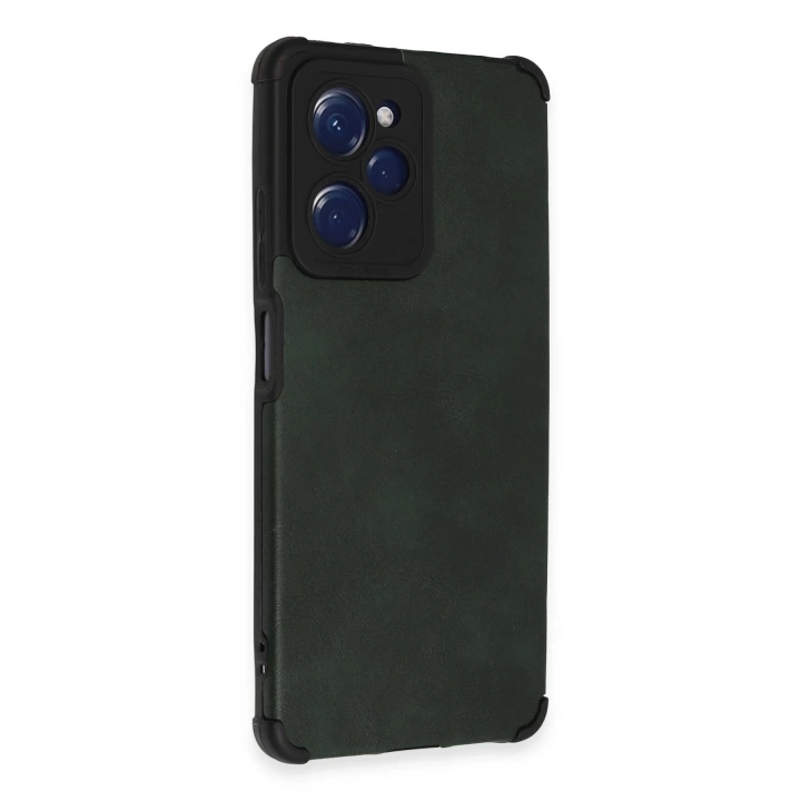 BFS  Xiaomi Poco X5 Pro 5G Kılıf Loop Deri Silikon - Yeşil