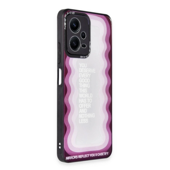 BFS  Xiaomi Poco X5 Pro 5G Kılıf Mirror Desenli Kapak - Mirror - 5