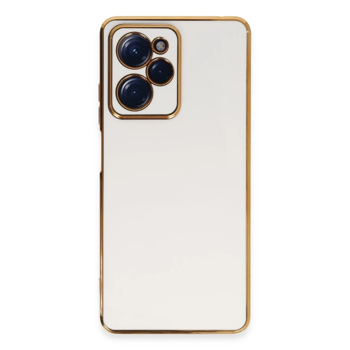BFS  Xiaomi Poco X5 Pro 5G Kılıf Volet Silikon - Beyaz