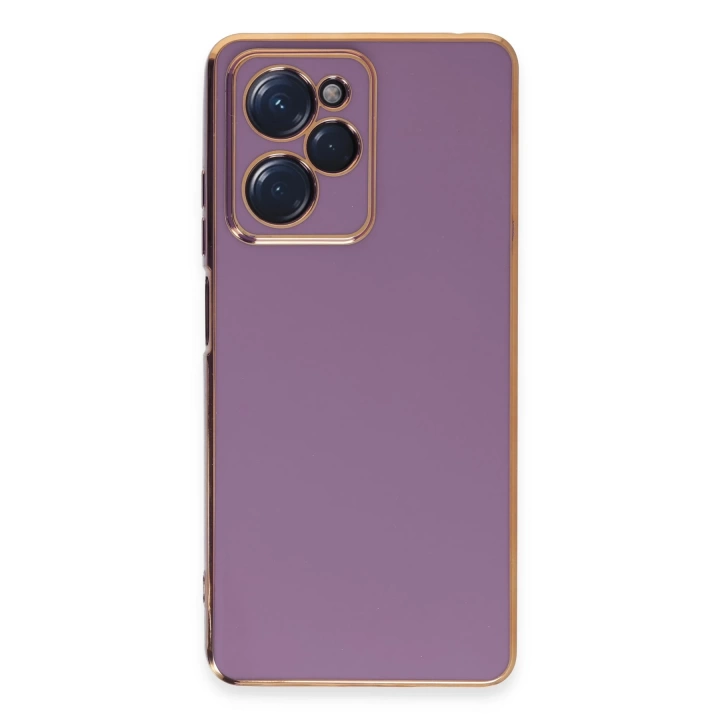 BFS  Xiaomi Poco X5 Pro 5G Kılıf Volet Silikon - Mor
