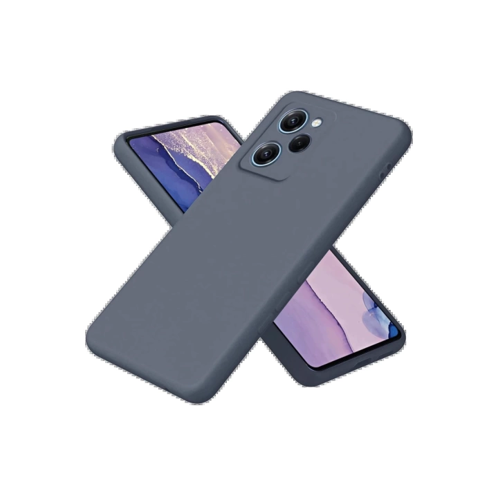 BFS  Xiaomi Poco X5 Pro 5G Nano içi Kadife Silikon - Gri