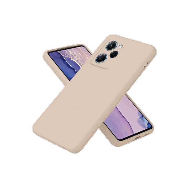 BFS  Xiaomi Poco X5 Pro 5G Nano içi Kadife Silikon - Pudra