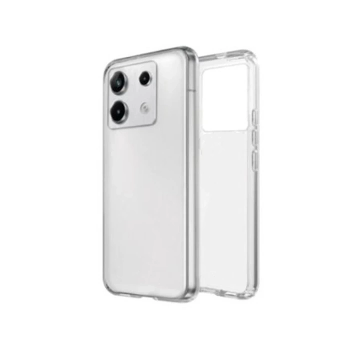 BFS  Xiaomi Poco X6 Kılıf Lüx Şeffaf Silikon