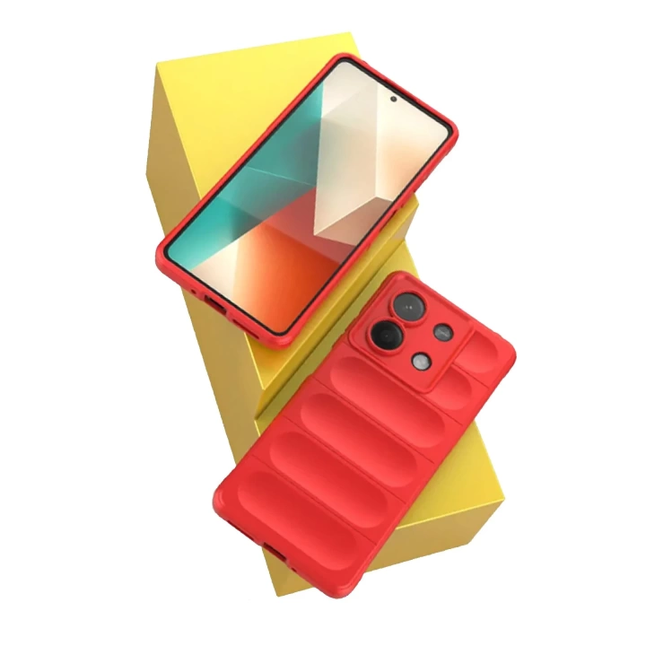 BFS  Xiaomi Poco X6 Kılıf Optimum Silikon - Kırmızı
