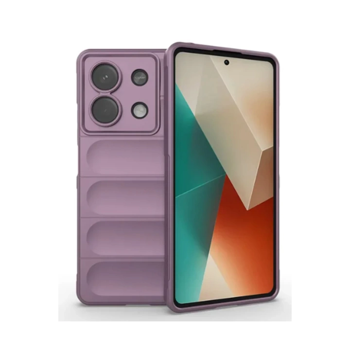 BFS  Xiaomi Poco X6 Kılıf Optimum Silikon - Mor