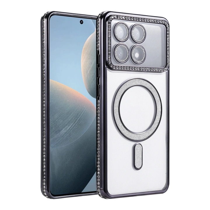 BFS  Xiaomi Poco X6 Pro Joke Simli Magneticsafe Kılıf - Siyah