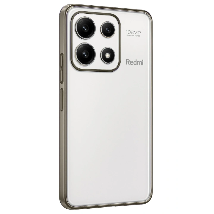 BFS  Xiaomi Poco X6 Pro Kılıf  Lensli Silikon - Gold