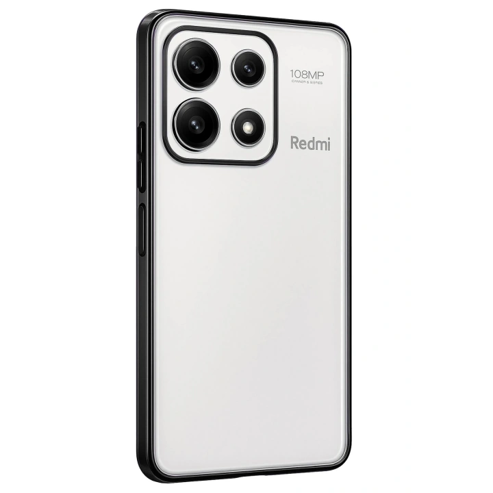 BFS Xiaomi Poco X6 Pro Kılıf Lensli Silikon - Siyah